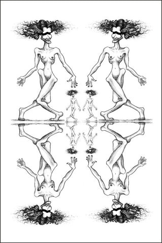tradigital art print series by artist p gurgel-segrillo