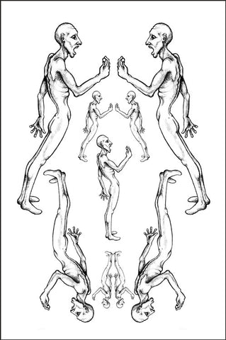 tradigital art print series by artist p gurgel-segrillo