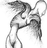 tradigital art prints fallen angels series by artist p gurgel-segrillo