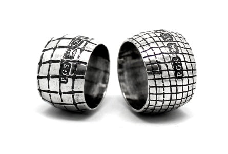 buy alternative wedding rings - hallmarked sterling silver rings by cork city jewellery designer gurgel-segrillo