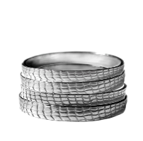skin series set of midi rings, above knuckle rings handcrafted in sterling silver by designer p gurgel-segrillo