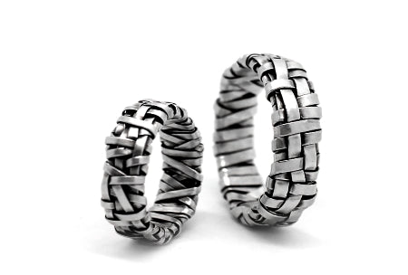 shop for wedding bands by cork city artist gurgel-segrillo, all ring sizes, love wins