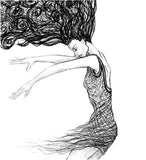 shop for art - fine art print - Figurative, dance, femininity, magic realism art by brazilian irish artist gurgel-segrillo