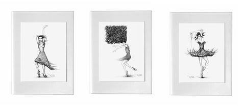 dance art prints by artist p gurgel-segrillo magic realism