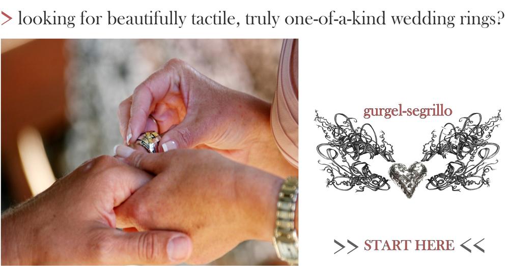shop for wedding, partnership, engagemenr rings by designer gurgel-segrillo
